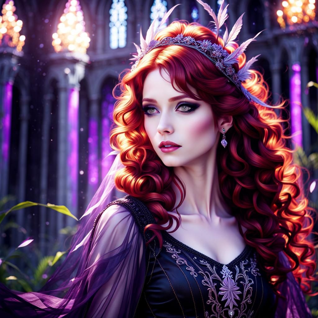 Beautiful Gothic Nymph