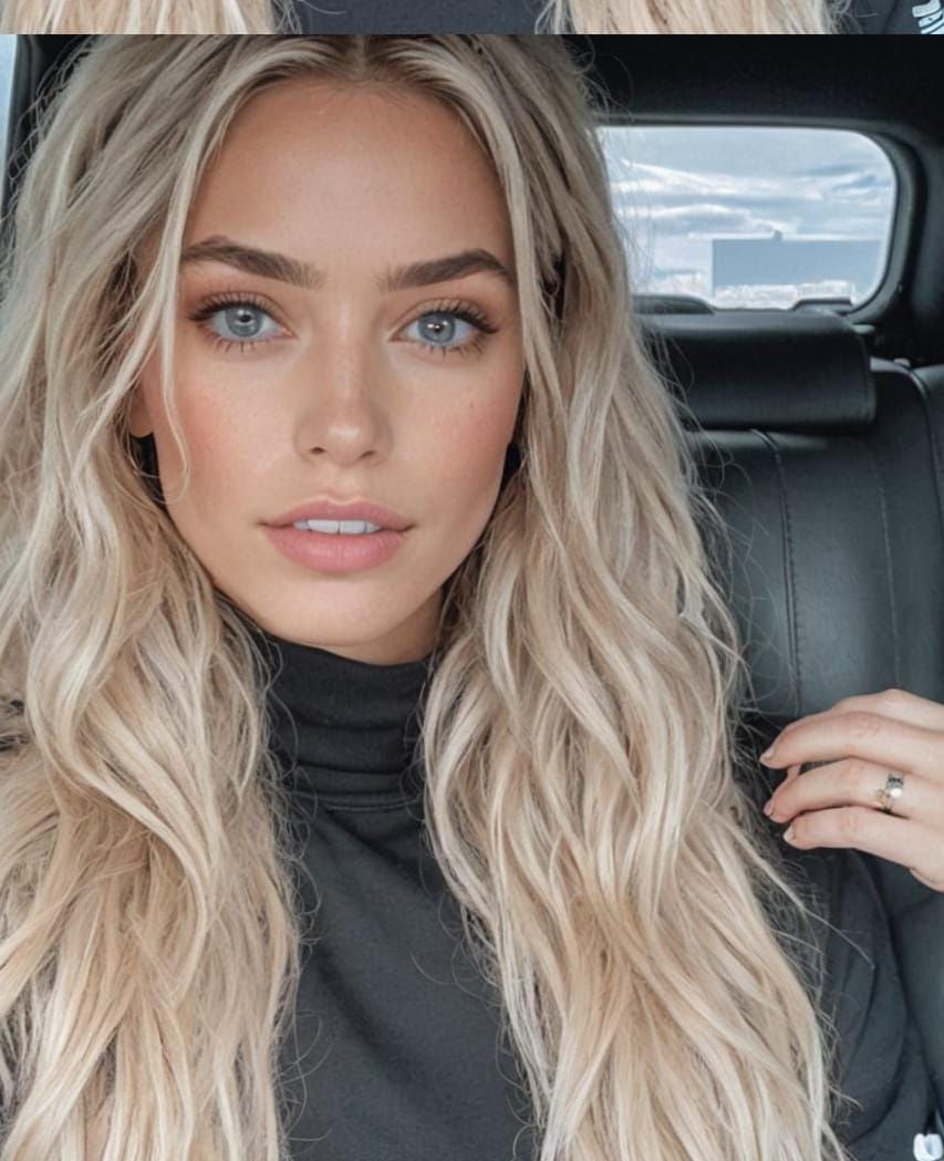 Hyperrealistic Portrait of a Social Media Influencer