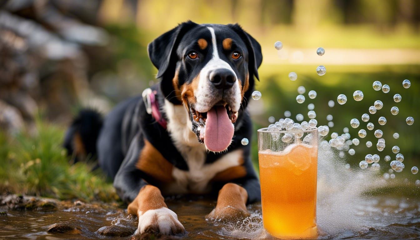 Swiss Mountain Dog and Soda Pop Spring