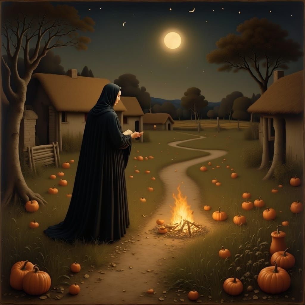 Samhain: Spirits Walk on Halloween Night