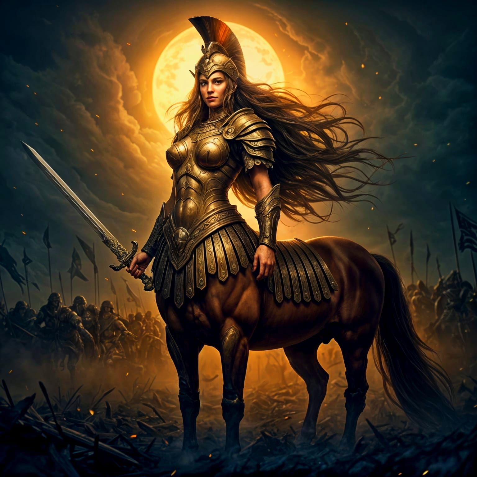 Heroin centaur ready to slay all day 🐎