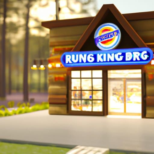 Burger King in Sims 4 Willow Creek: Photo