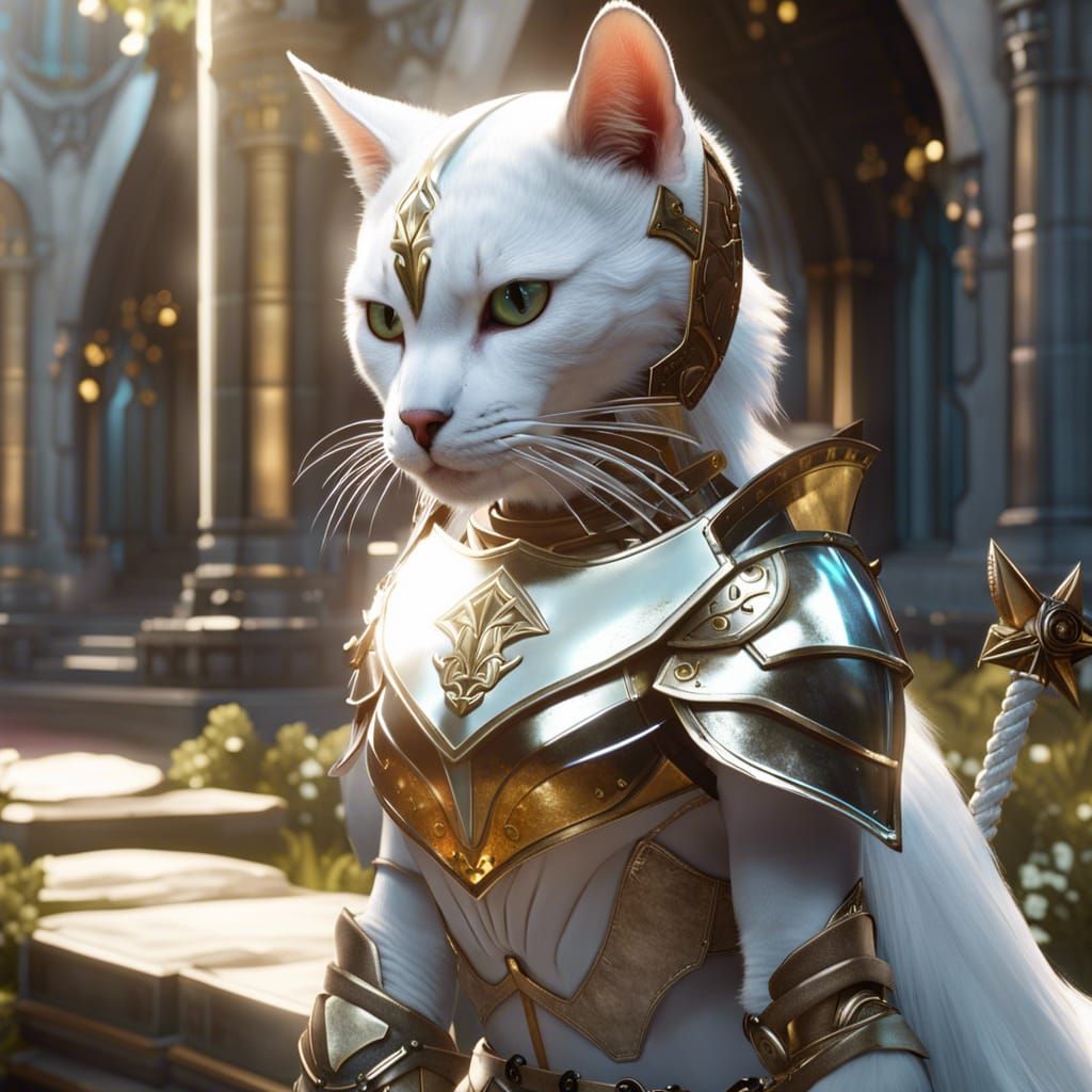 Katze hat vor die wirklich großen Mäuse zu fangen