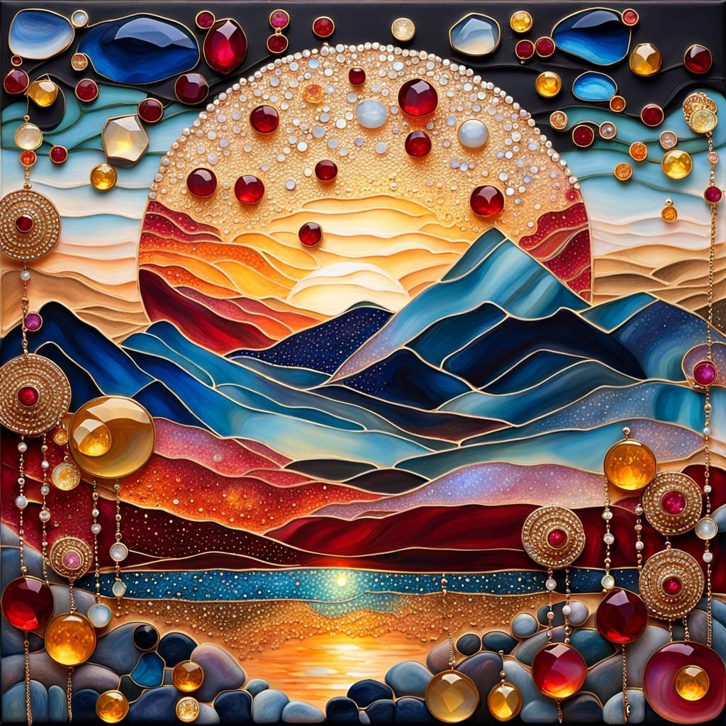 Gemstone Landscape