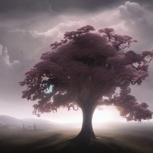 Tree of Life: Epic Digital Matte Painting