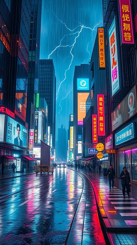 Cyberpunk Cityscape Unveils Futuristic Blade Runner Vibe at ...