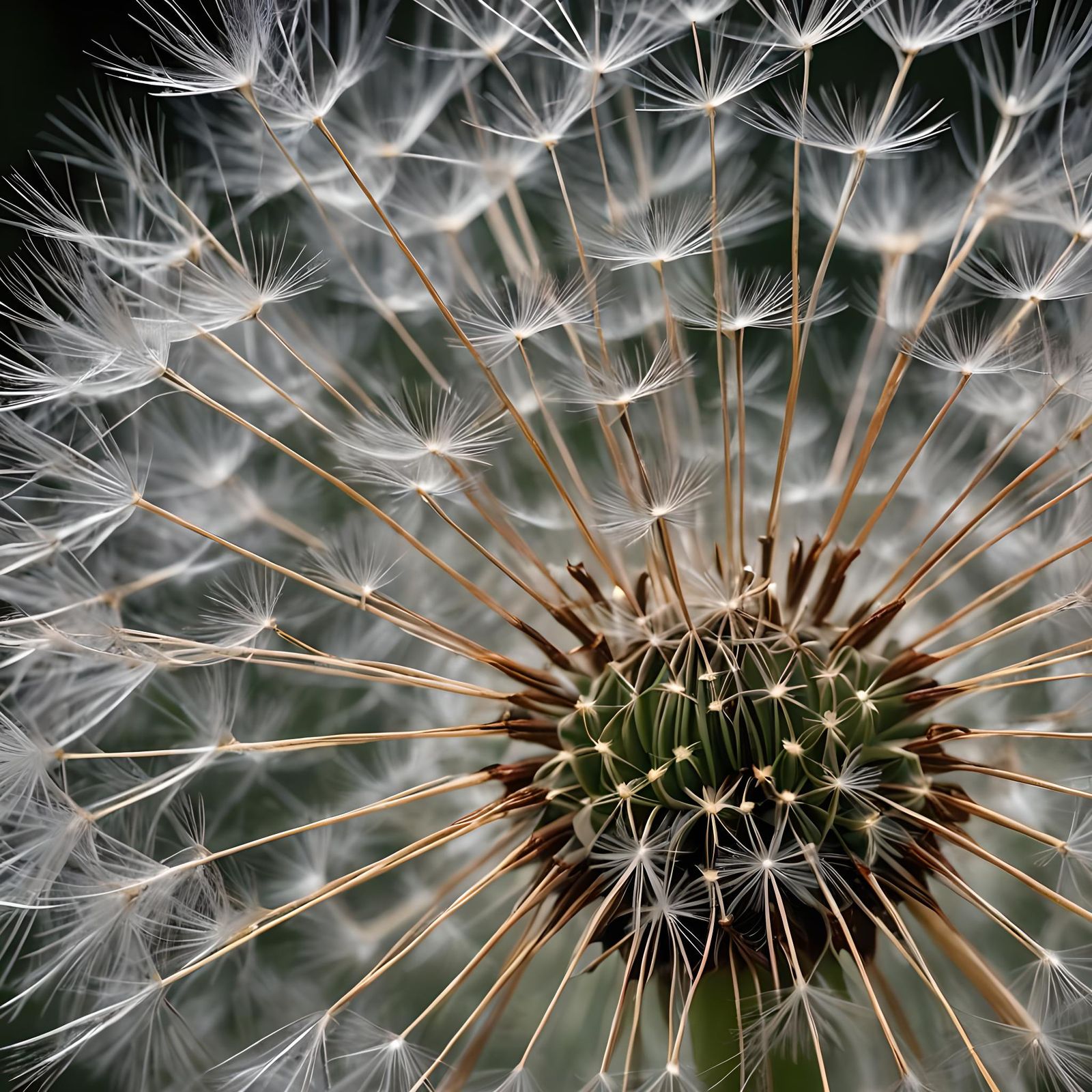 Dandelion Seed Macro Photography