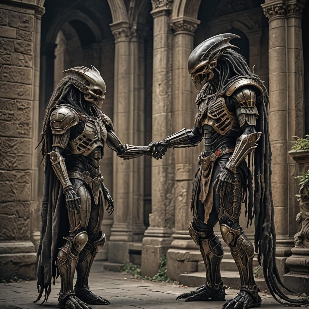 Alien and Predator Recreate Romeo and Juliet