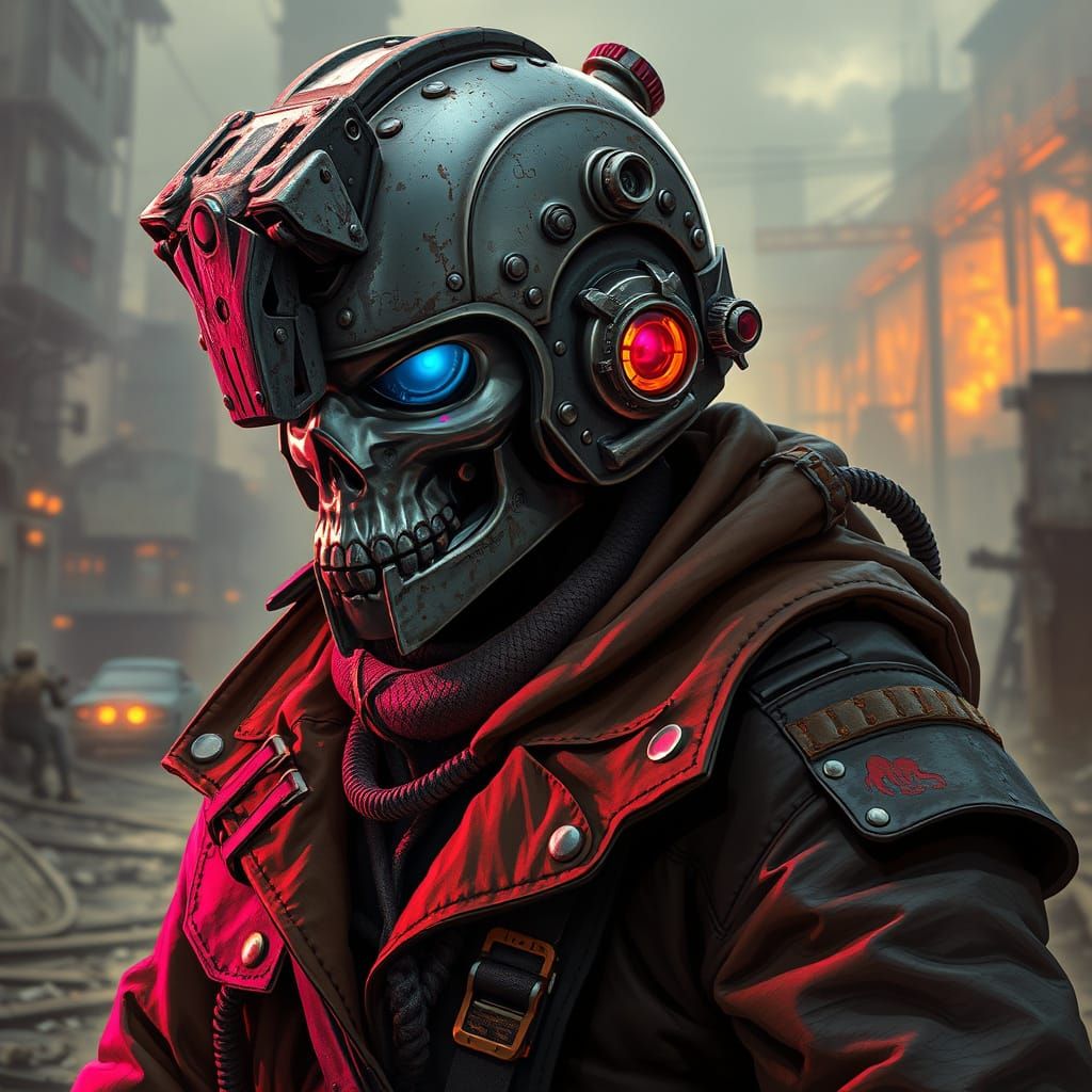 A warrior of the apocalypse