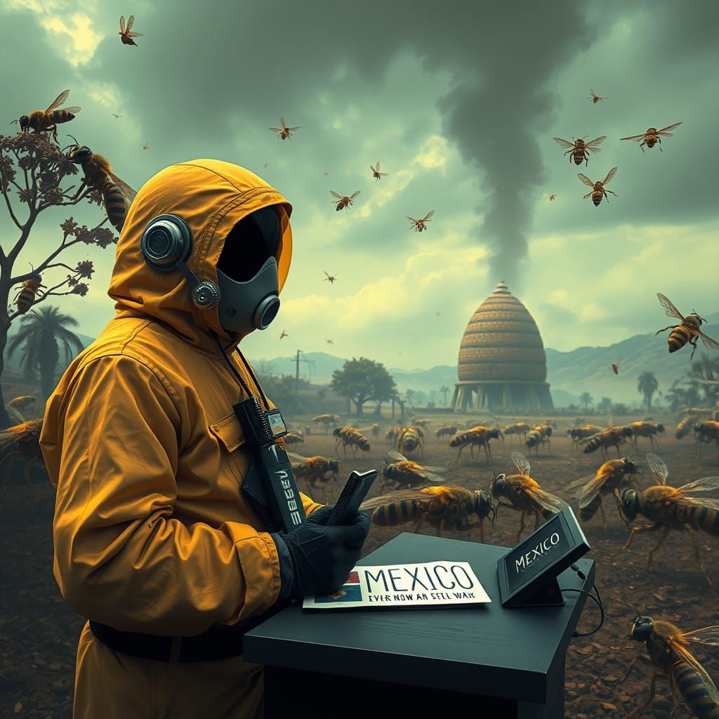 Radioactive bees + Mexico invasion + Nuclear radioactive hon...