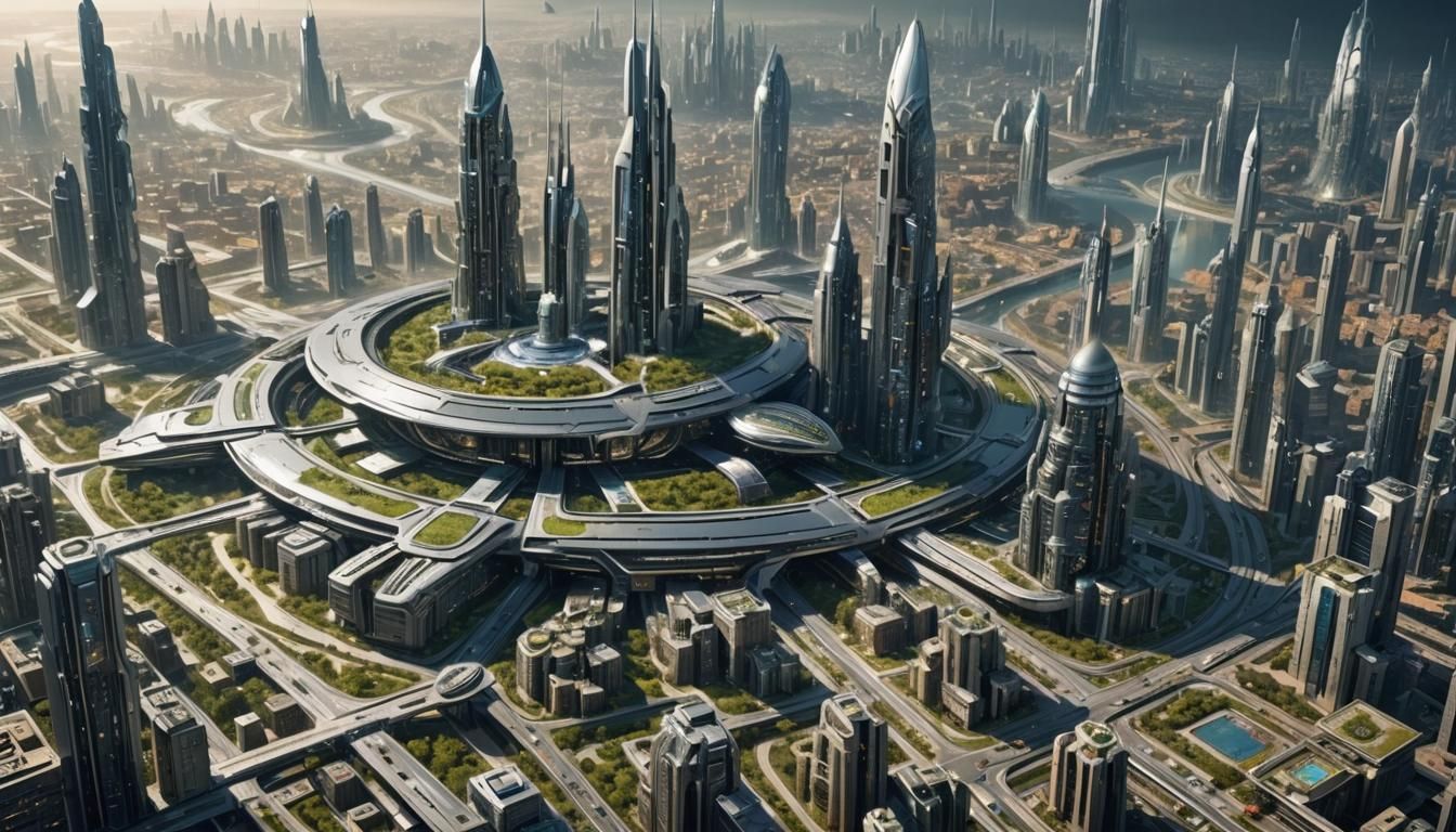 Futuristic Cityscapes: High-Tech Architecture of Tomorrow