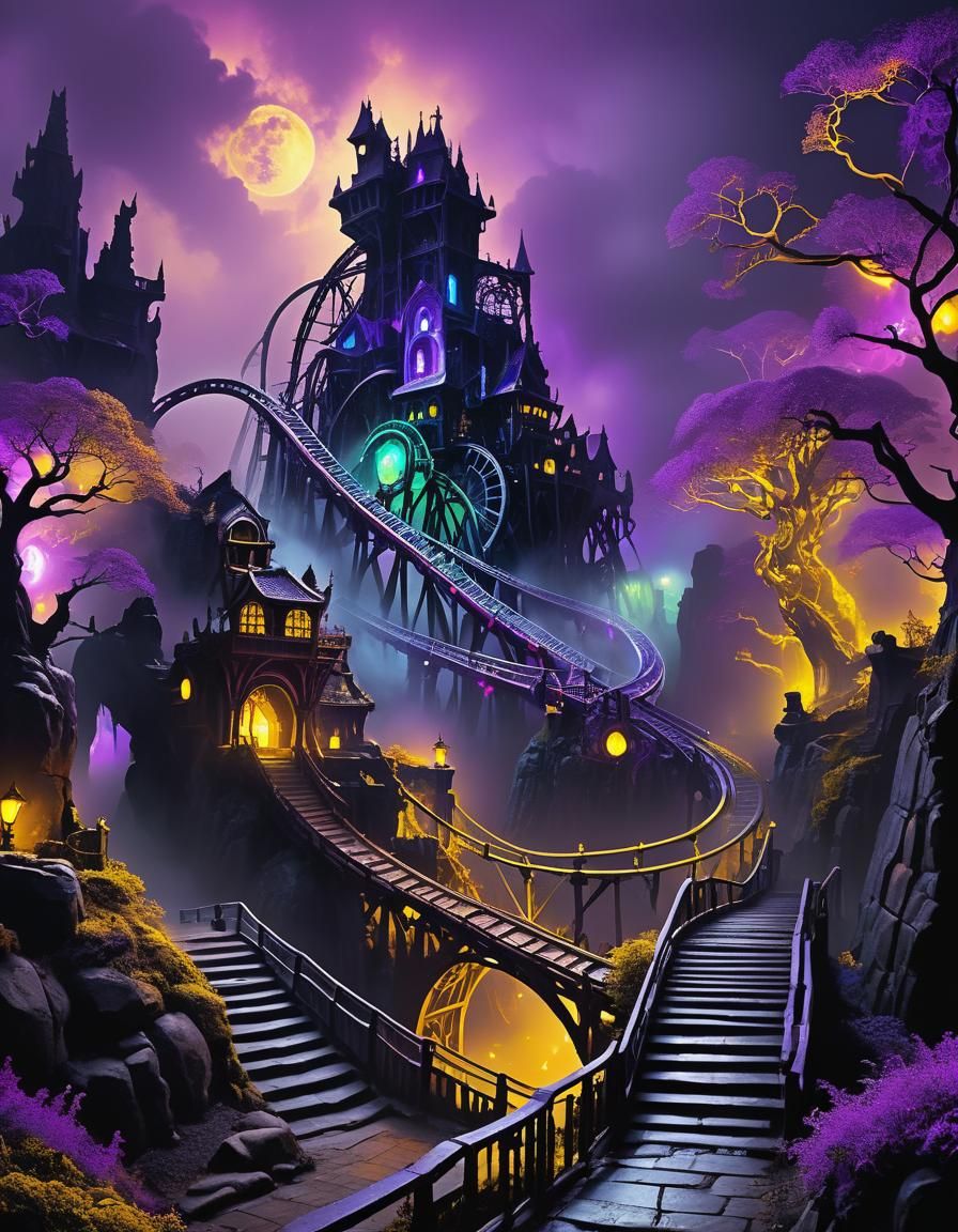 A thrilling world of adrenaline-pumping rides and imagine theme parks pushed to the limits of excitement and creativity