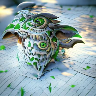 turtle dragon owl hybrid