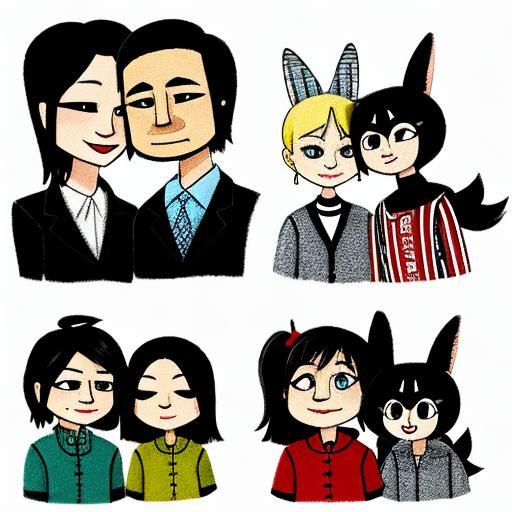 AI Generated Image of Typographic Dingbats