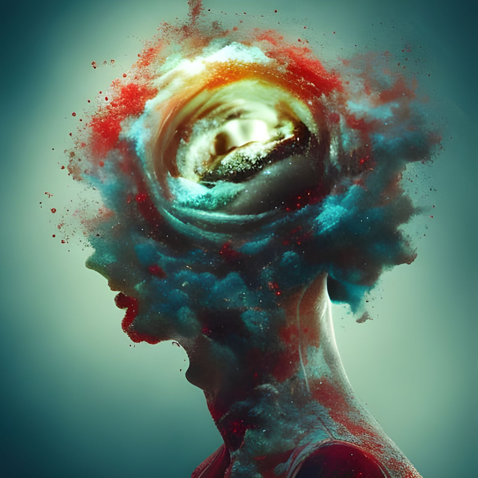 Exploding Galaxy Brains in Liminal Space