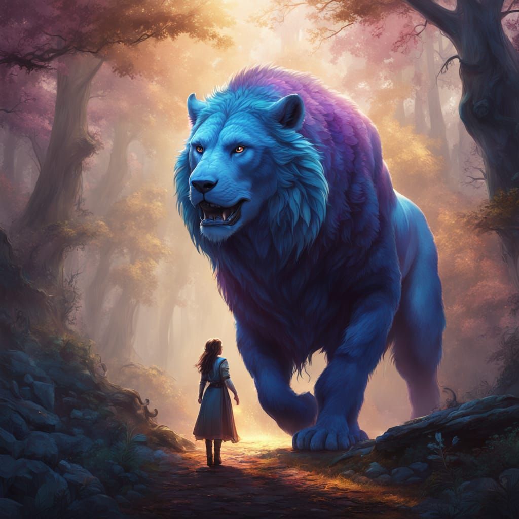 Dark Fantasy Romance: Beauty Transforms into a Luminous Whit...