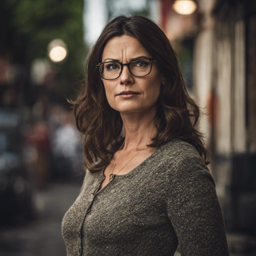 Realistic Portrait of a Canadian Woman in Bengladesh