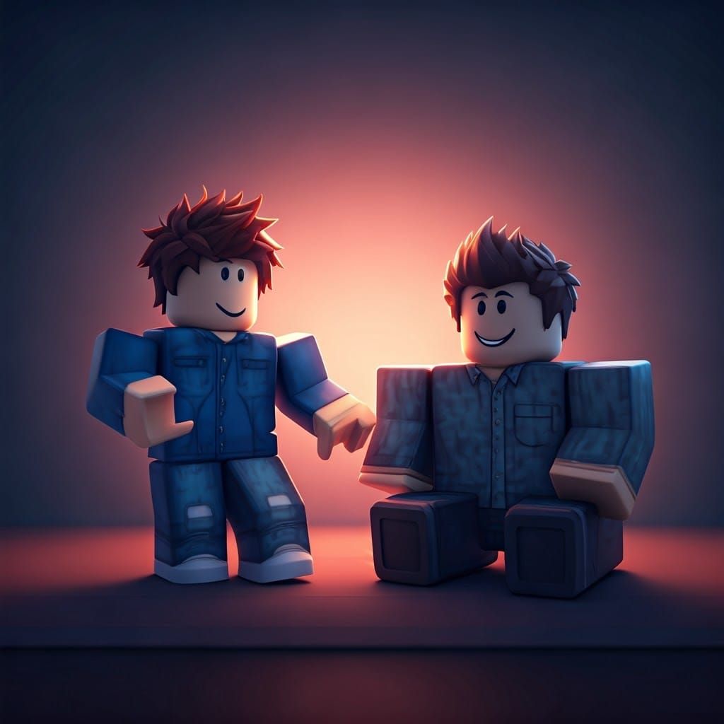 Vibrant Roblox Character Scene in Cinematic Style