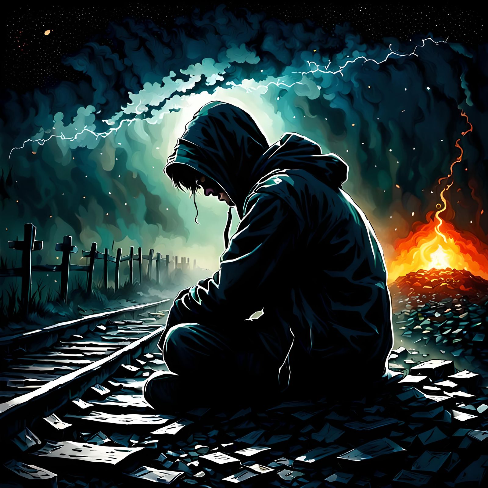 Darkness Waits: A Hopeless Vision of Skewed Reality