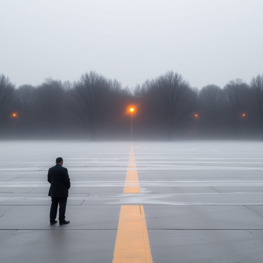 Vibrant Abstraction of Empty Space