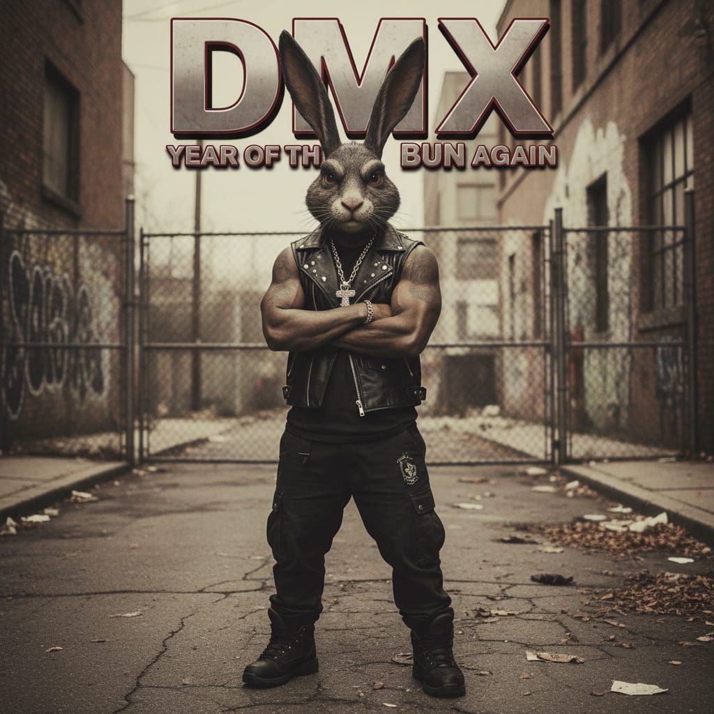 DMX as Anthropomorphic Rabbit in "Year of the Bun Again"