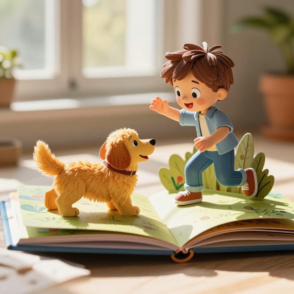 He's teaching him to rollover.