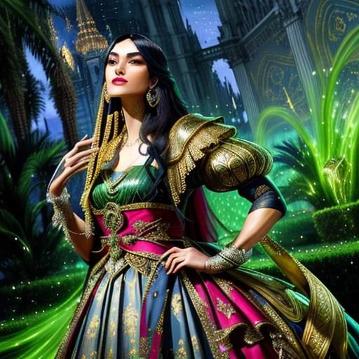 Abstract Rendering of Luminous Luxury