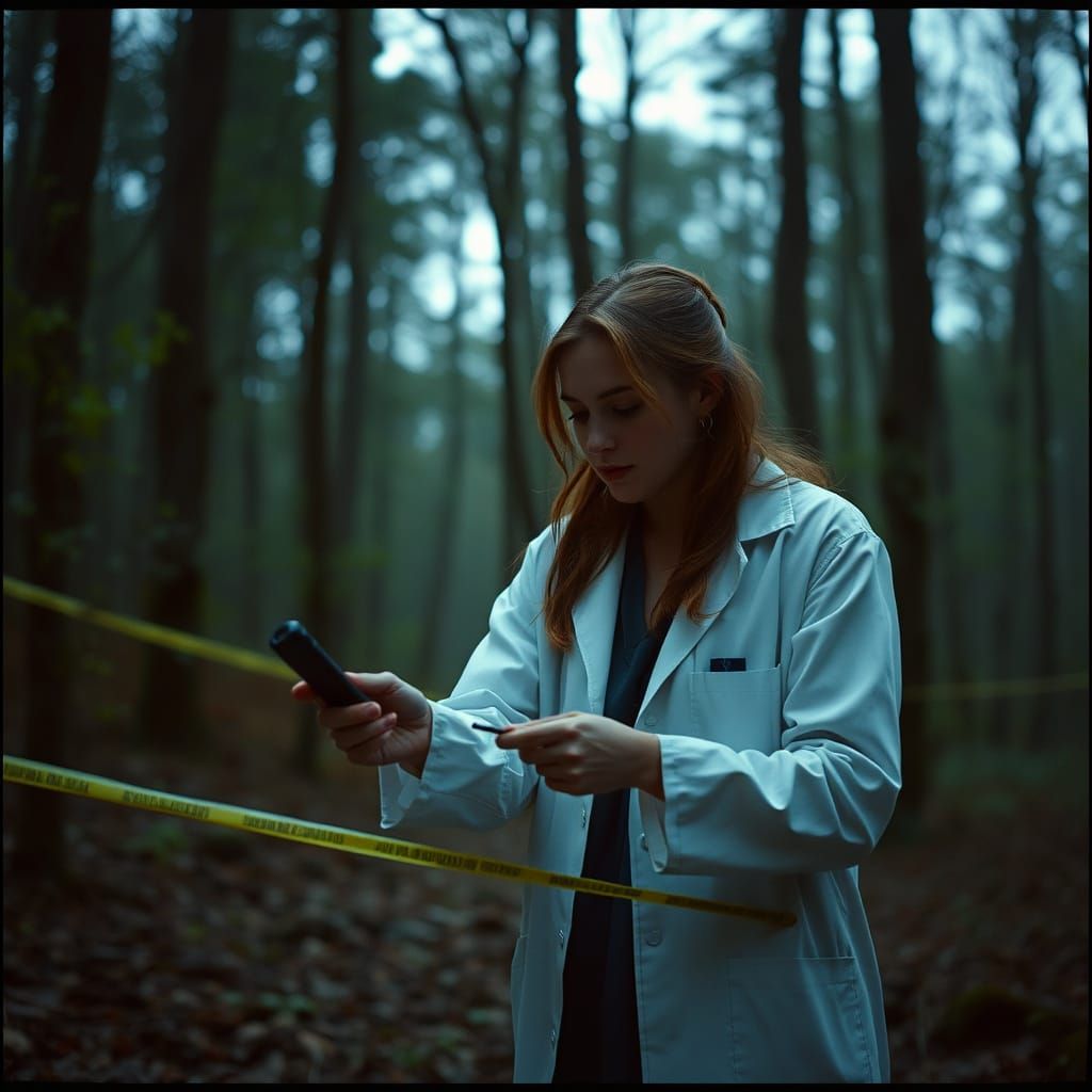 A Lady Doctor in the Woods Uncovers a Cinematic Crime Scene
