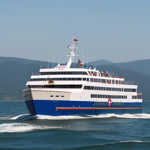 Enchanting Wish Ferry Boat on Calm Waters