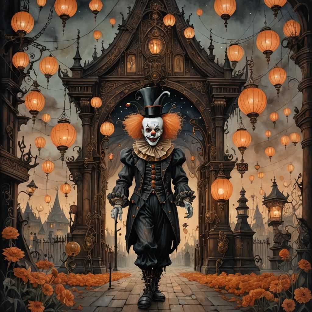 Lantern Clown