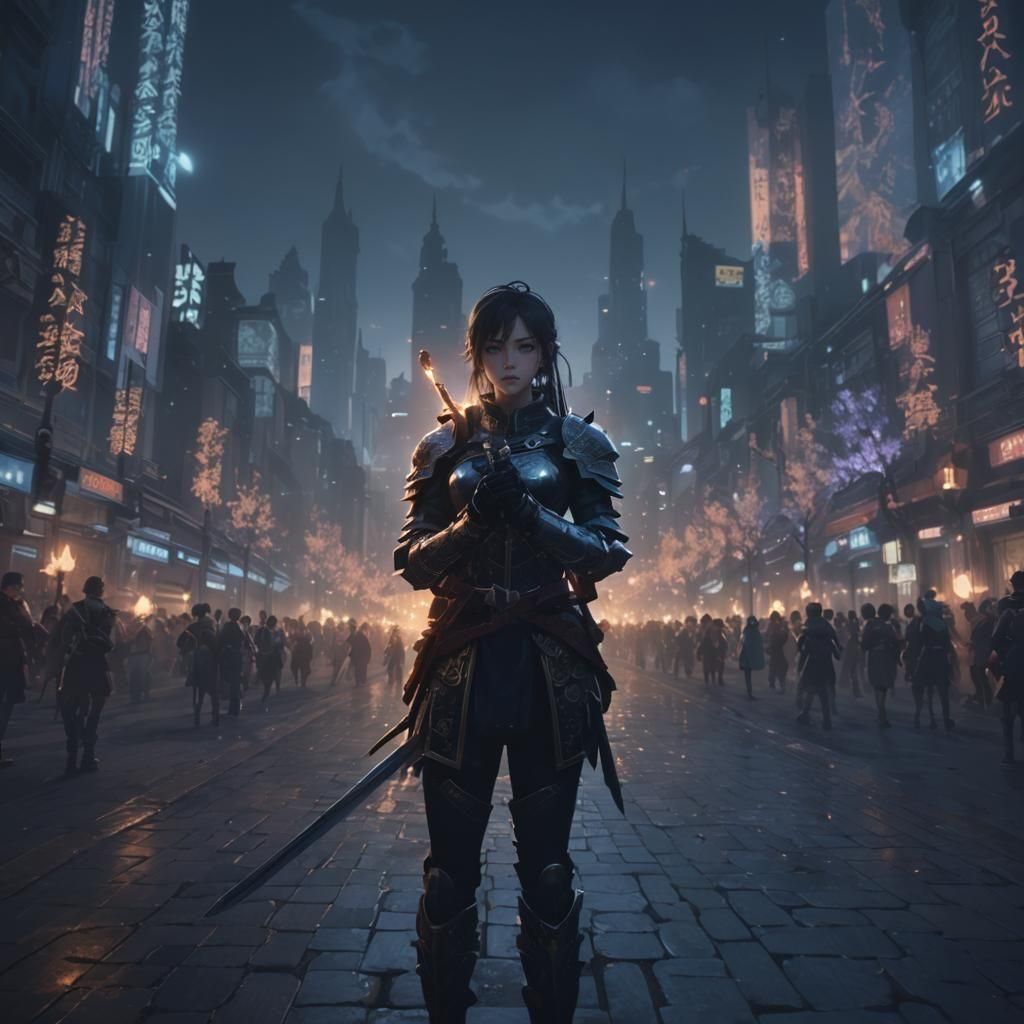 Detailed 3D Anime Art in 8k Resolution