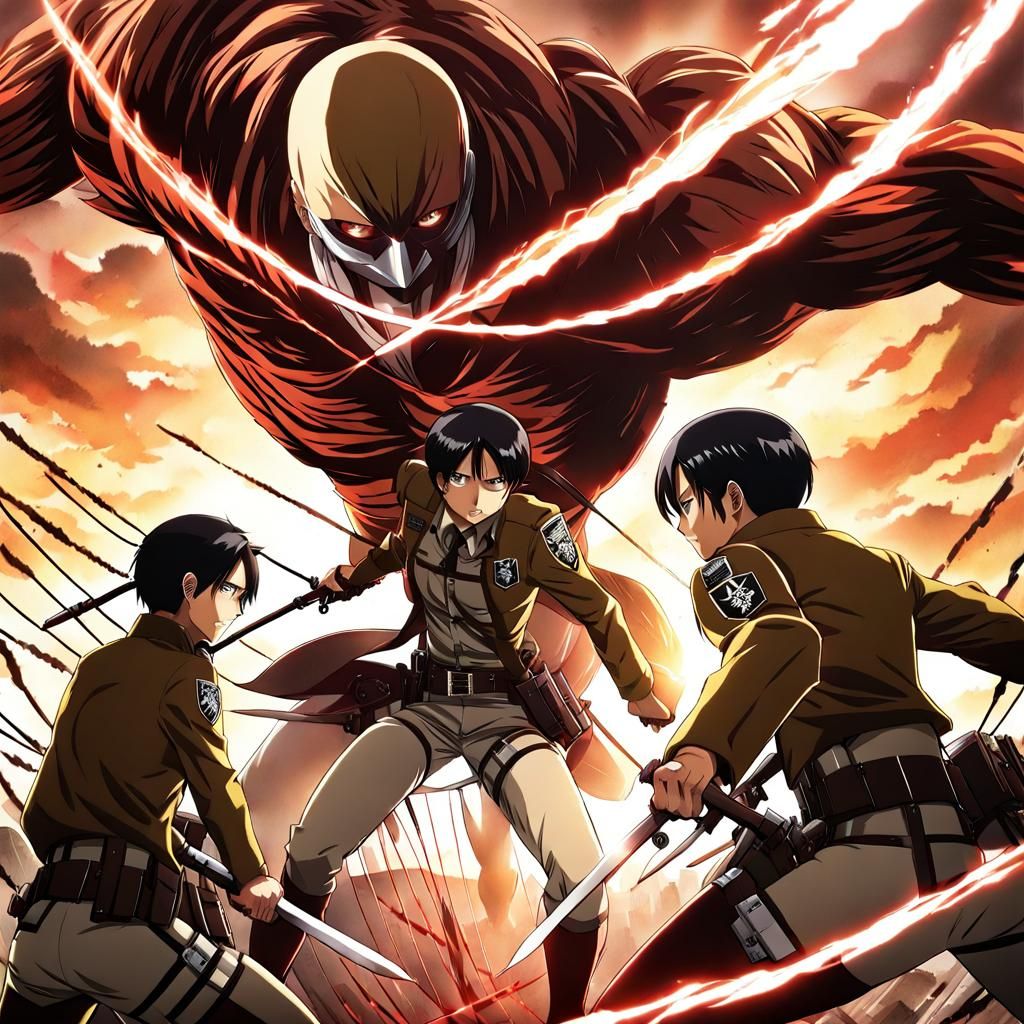 Attack on Titan : Anti-Personnel Control Squad - Titan Showd...
