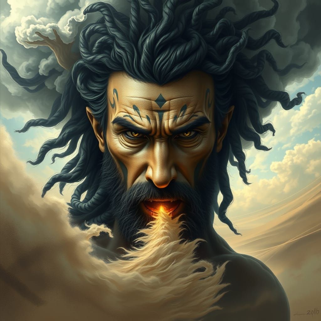 Ancient God Conquers the Desert Storm