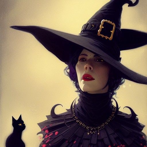 Witch and her familiar