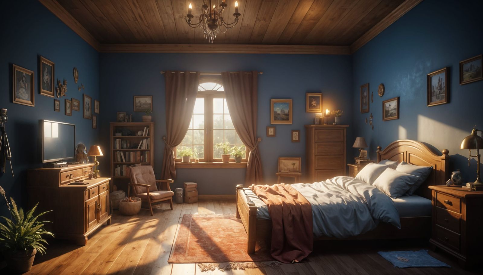 Dream a Little Dream of Me in Epic 3D Cinematic Style