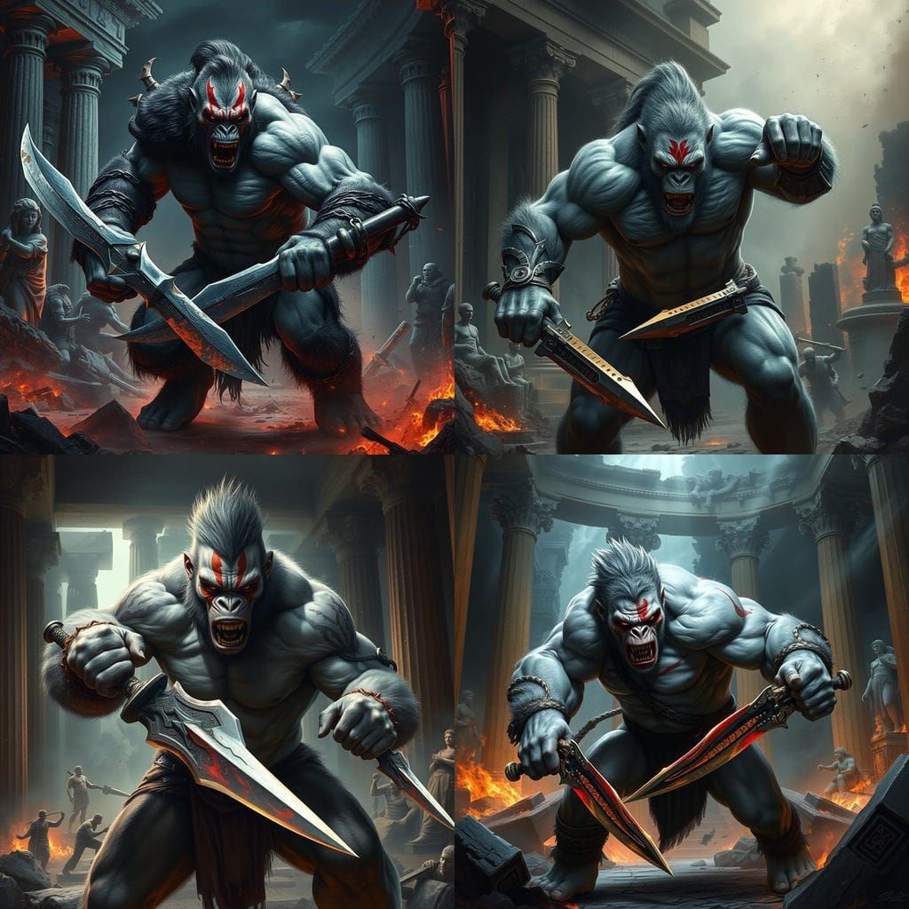 God of Ape: A Mythical Warrior Unleashed