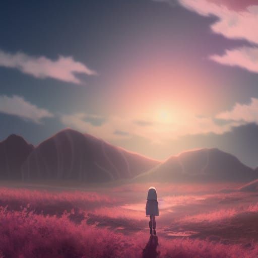 Wasteland Rose: Anime Key Visual