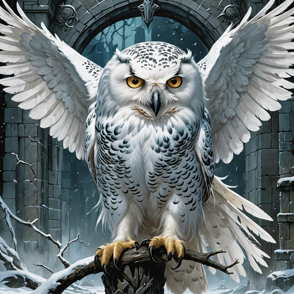 Terrifying Hedwig Chimera from a Fantasy Dungeon