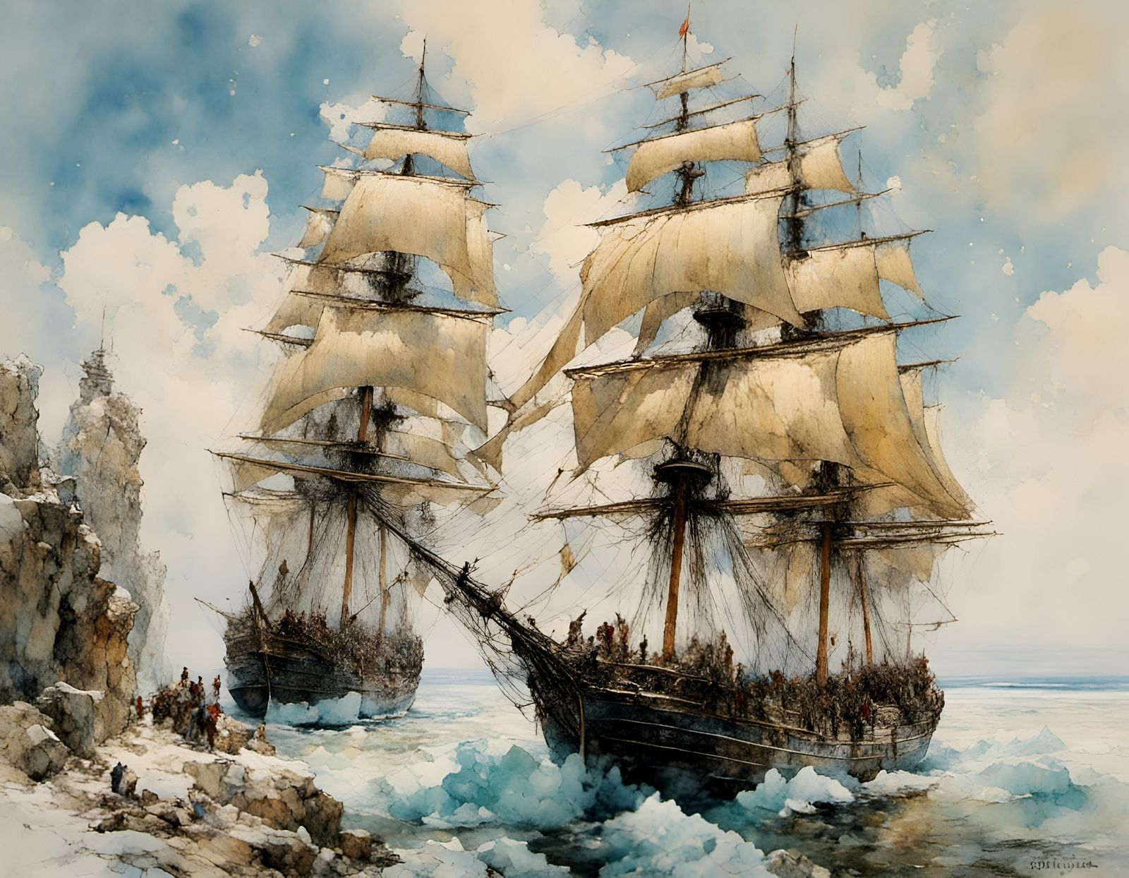 AI Image Generated Using monstyle3 LoRA Model