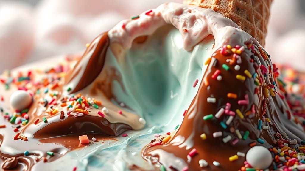 Ice cream surrealism