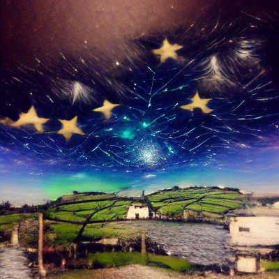 Lush Green Landscape of the Emerald Isle