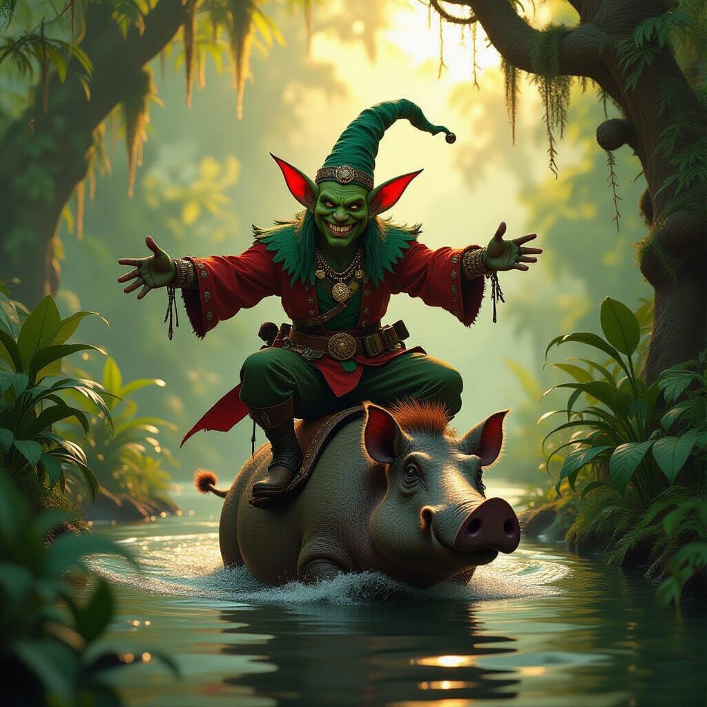 Hobgoblin Dubstep on Warthog in Emerald Swamp