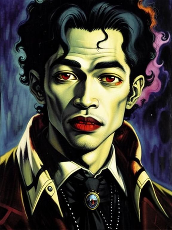 Vampires in Love: A Dark Fantasy Portrait