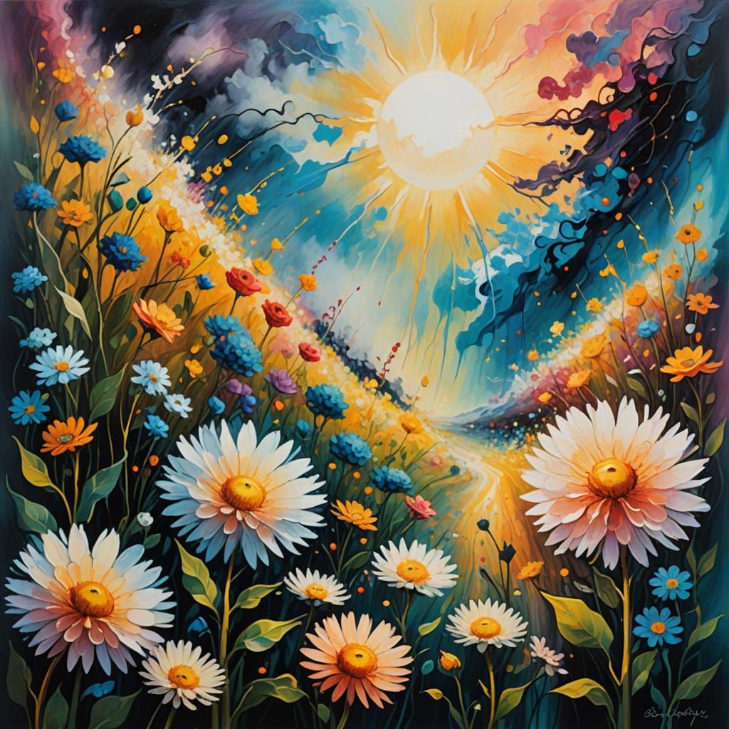 Surreal Earth Sections as Abstract Impressionism