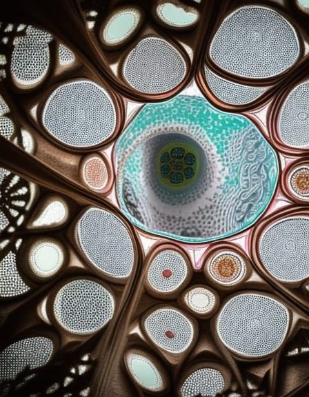 Hyperrealistic Architecture with Bokeh Effect