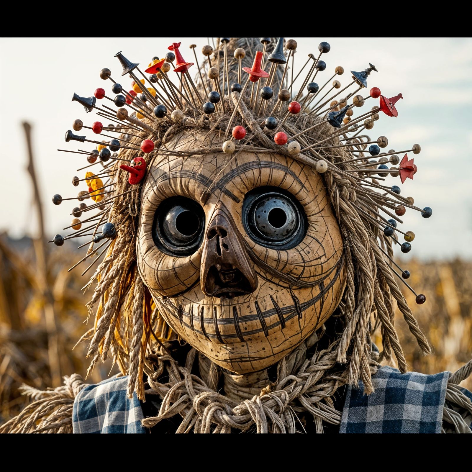 Scarecrow Head Full of Thoughts
