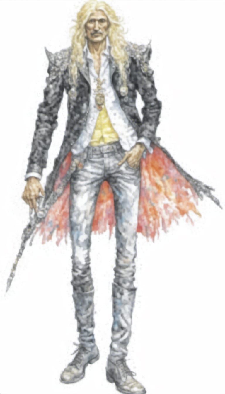 Hyperreal Depiction of Aztec God Tezcatlipoca