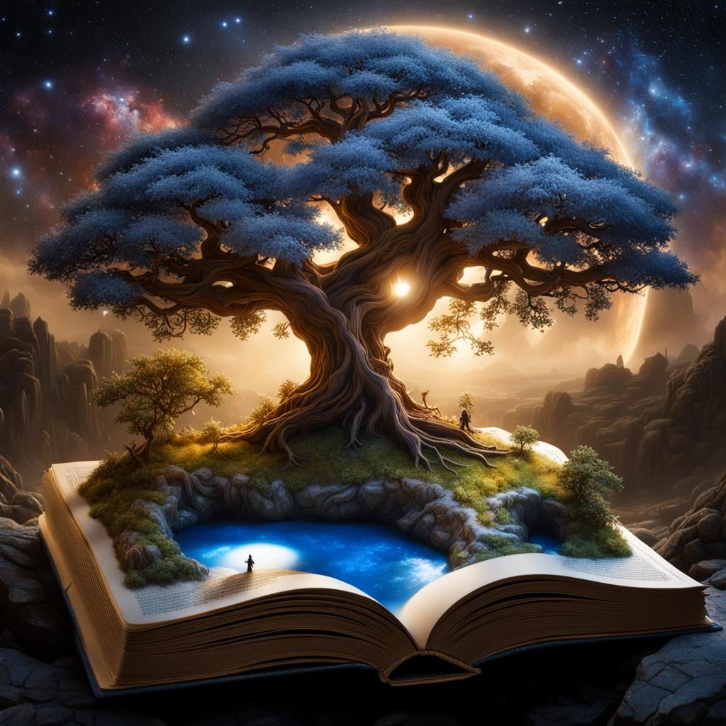 Cosmic Tree River: Galactic Fantasy Adventure