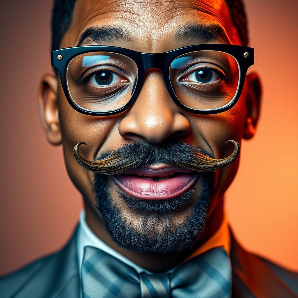 Will Smith in Elegant Studio Portrait