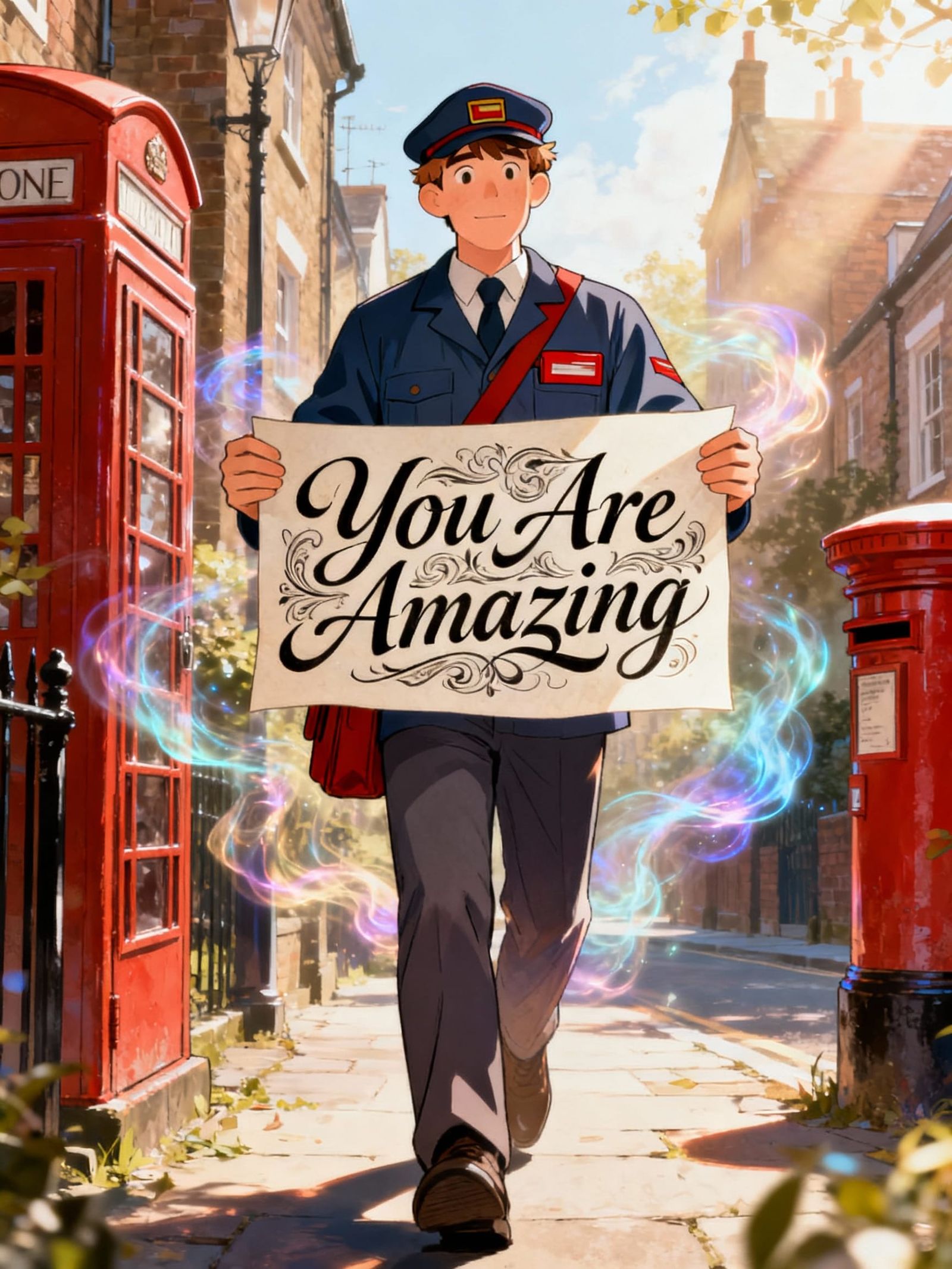 Postman Pat Delivers 'You Are Amazing' Letter in Manwha Styl...